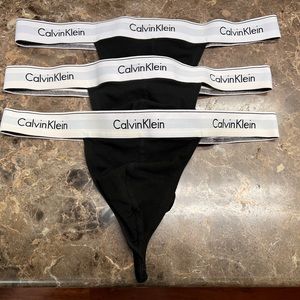 Thong underwear (3 pair) Calvin Klein